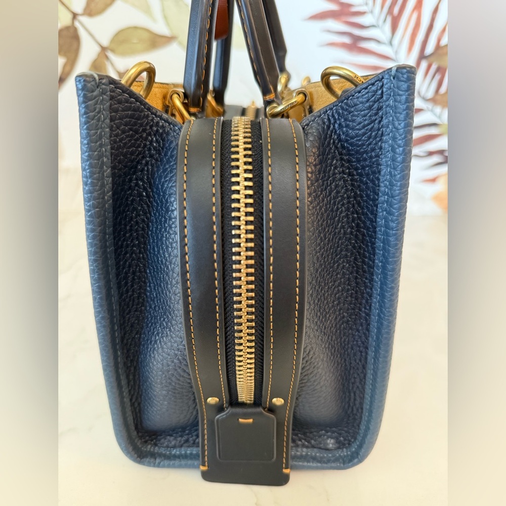 NWOT Coach Rogue 25, Denim Multi (Blue/Navy) - Picture 4 of 14